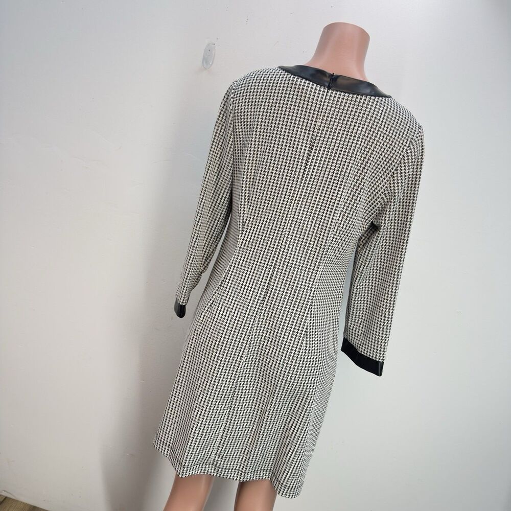 Maison Tara Women Long Sleeve Size Dress Black Size 14 Black Midi - Picture 3 of 15